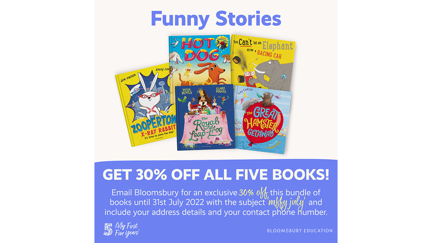 Bloomsbury & MFFY July Book Bundle - Funny Stories - Featured Image